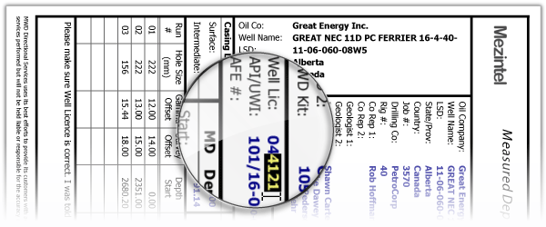 PDF Header magnified