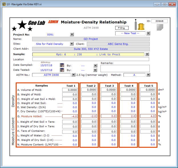 Example Form