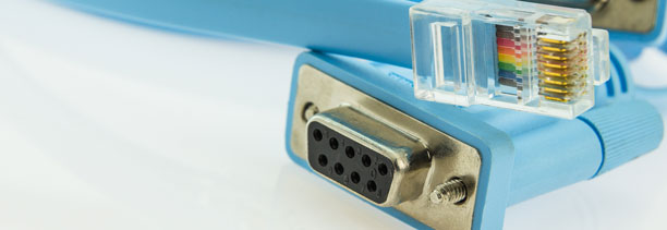 Ethernet or Serial Port Connectors